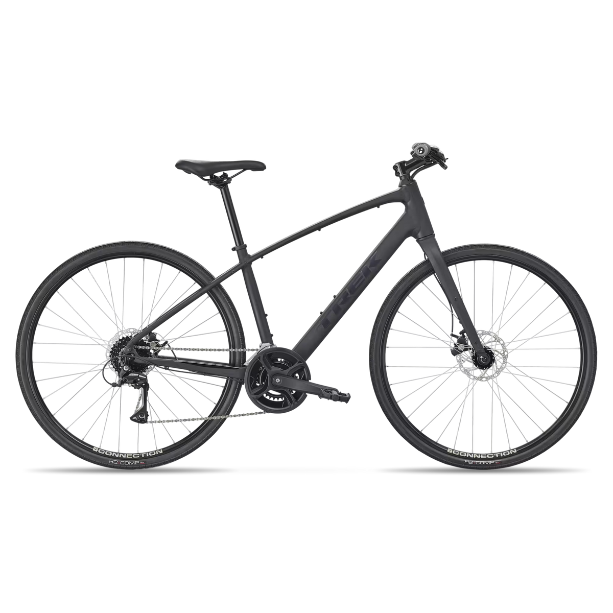 Trek FX 1 4e gén., Dark star, profil droit