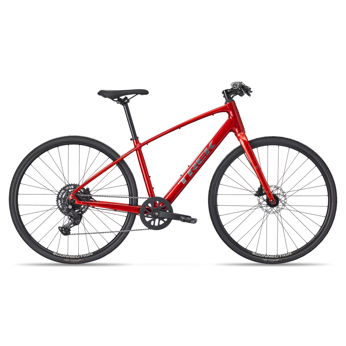 Trek FX 2 4e gén., Fury Red, vue d'ensemble