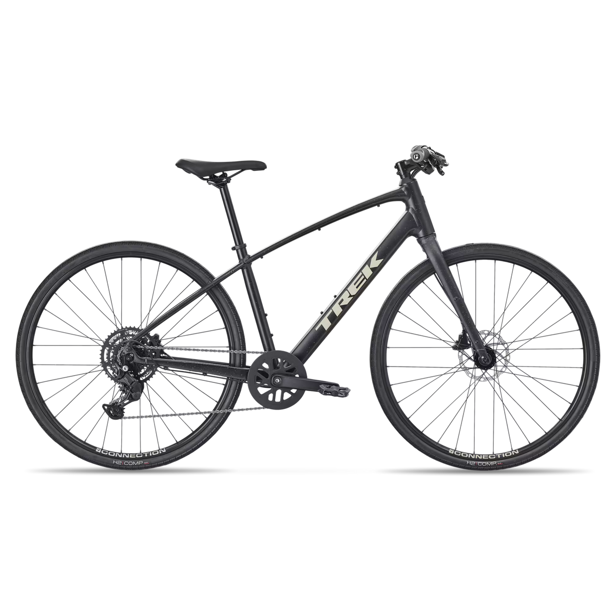 Trek FX 2 4e gén., Carbon Dark Grey, vue d'ensemble