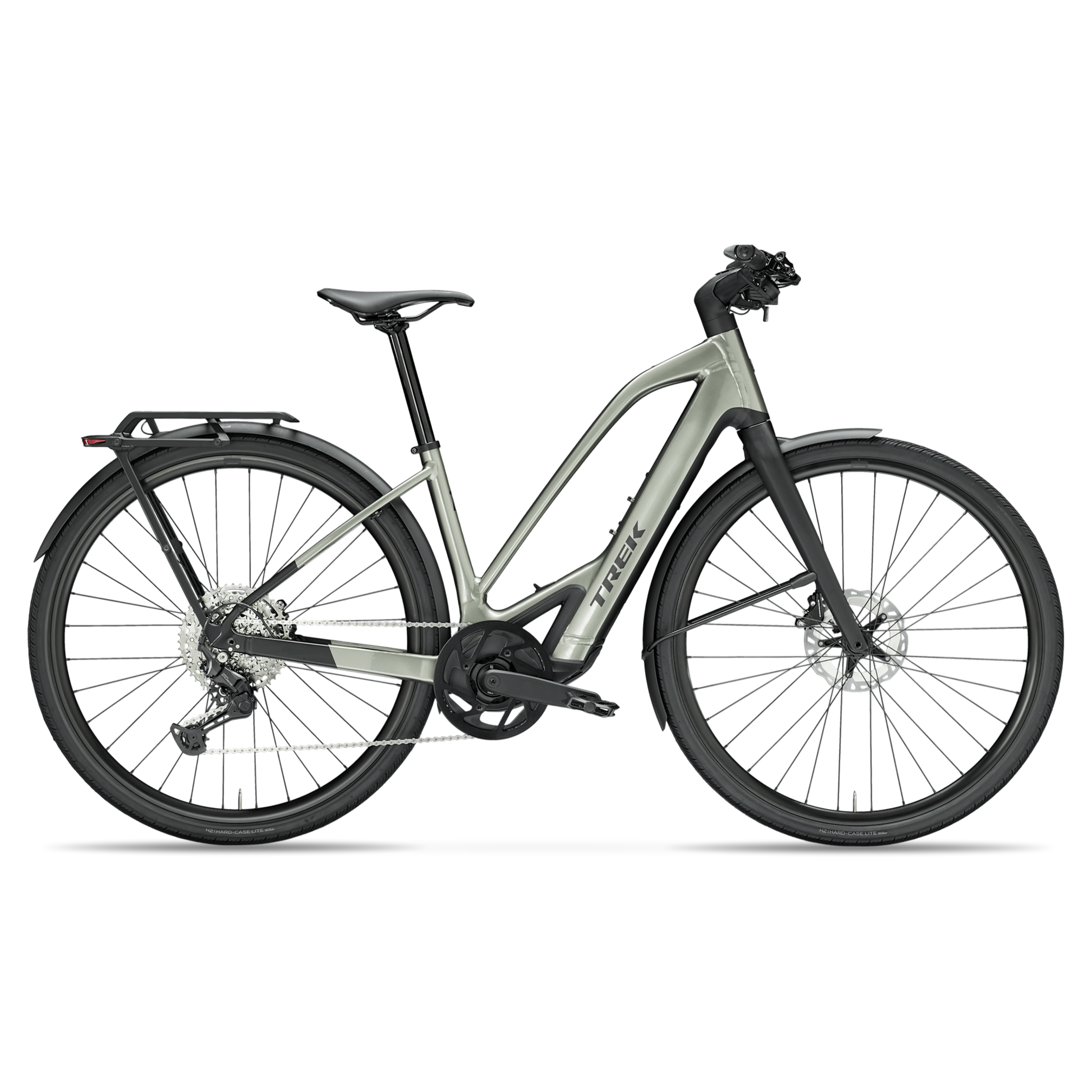 Trek FX+ 7 Midstep, profil droit