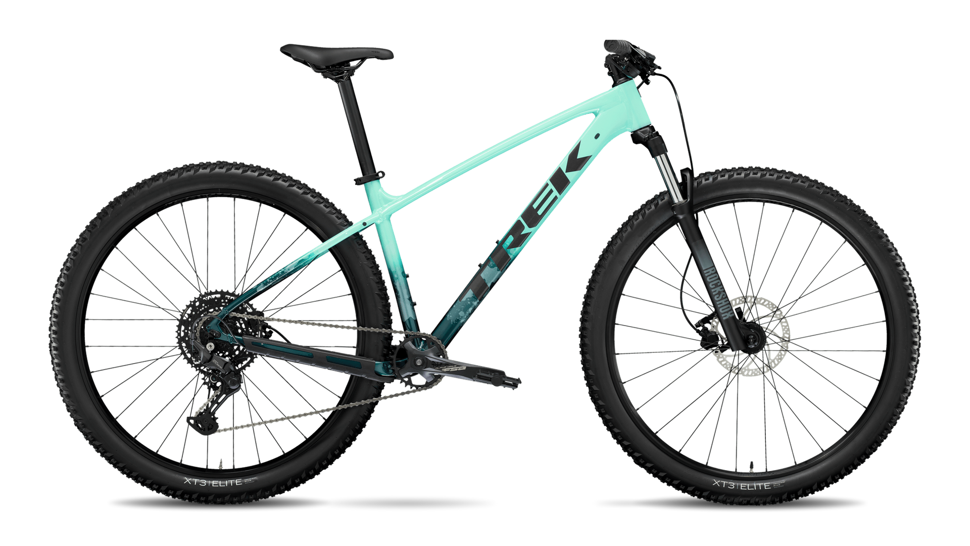 Trek Marlin 6 Gen 3, coloris Miami Green to Dark Aquatic Fade