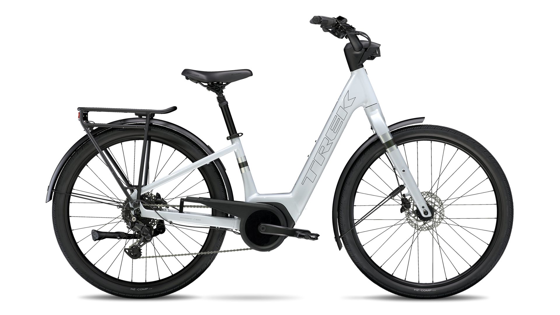 Trek Verve+ 2 Lowstep Gen 3, coloris Gris