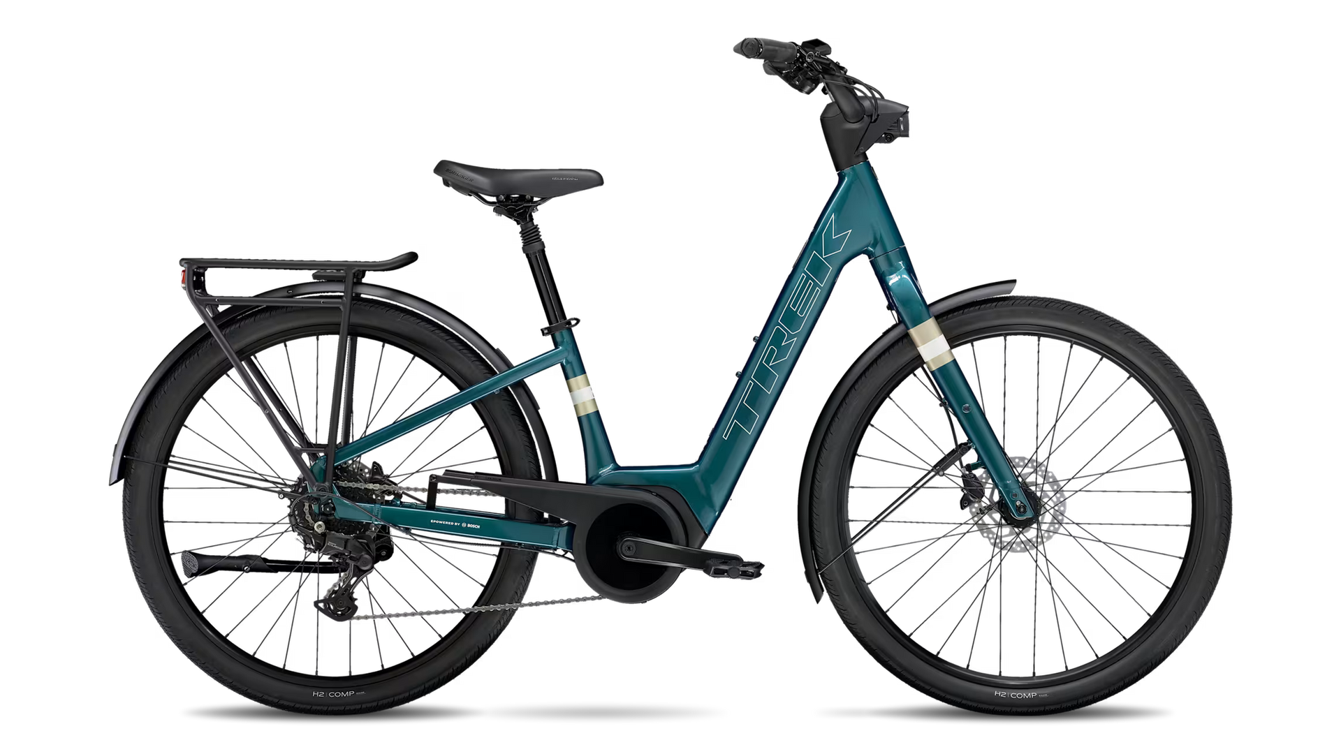 Trek Verve+ 2 Lowstep Gen 3, coloris Turquoise