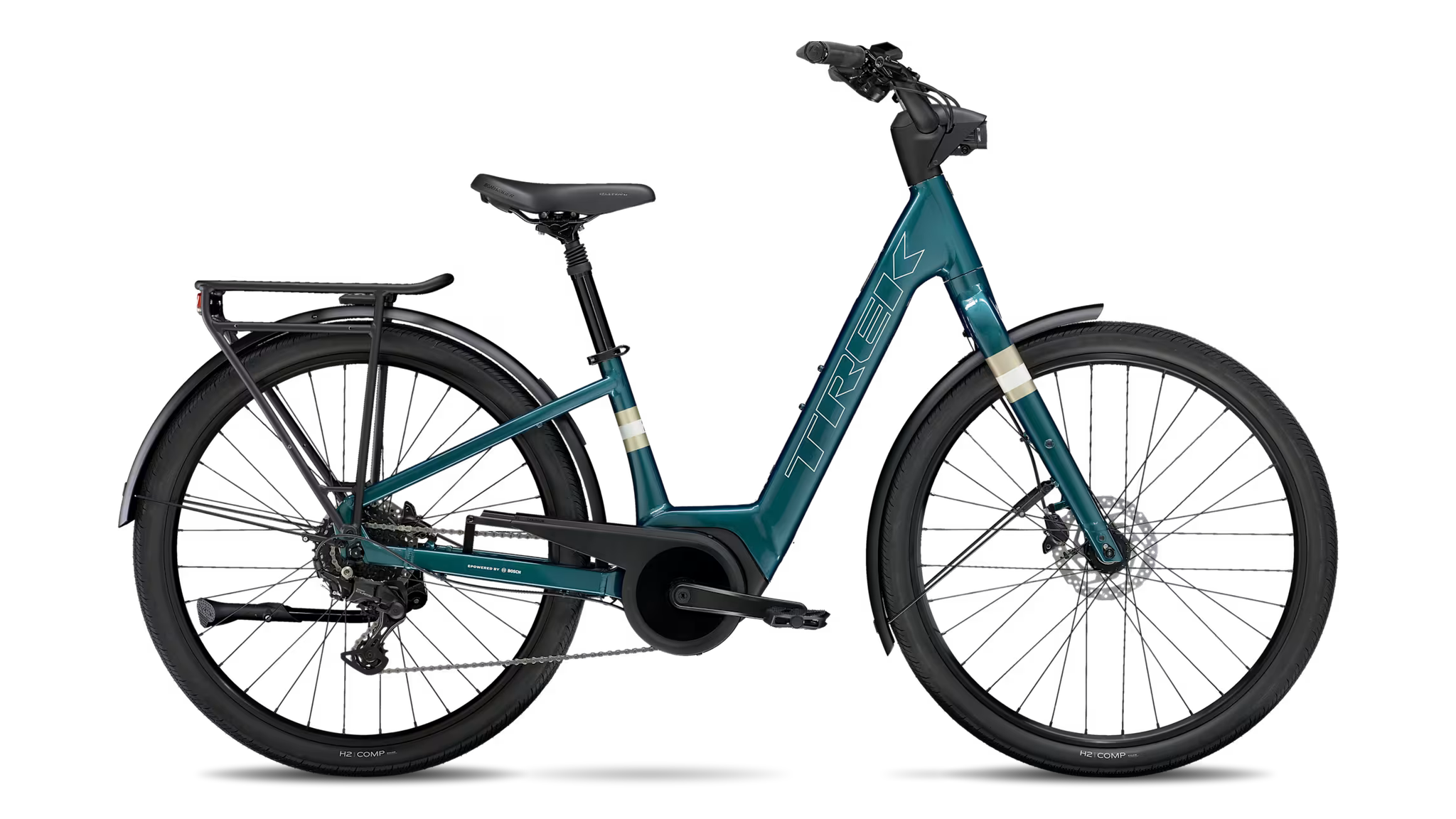 Trek Verve+ 2 Lowstep Gen 3, coloris Turquoise