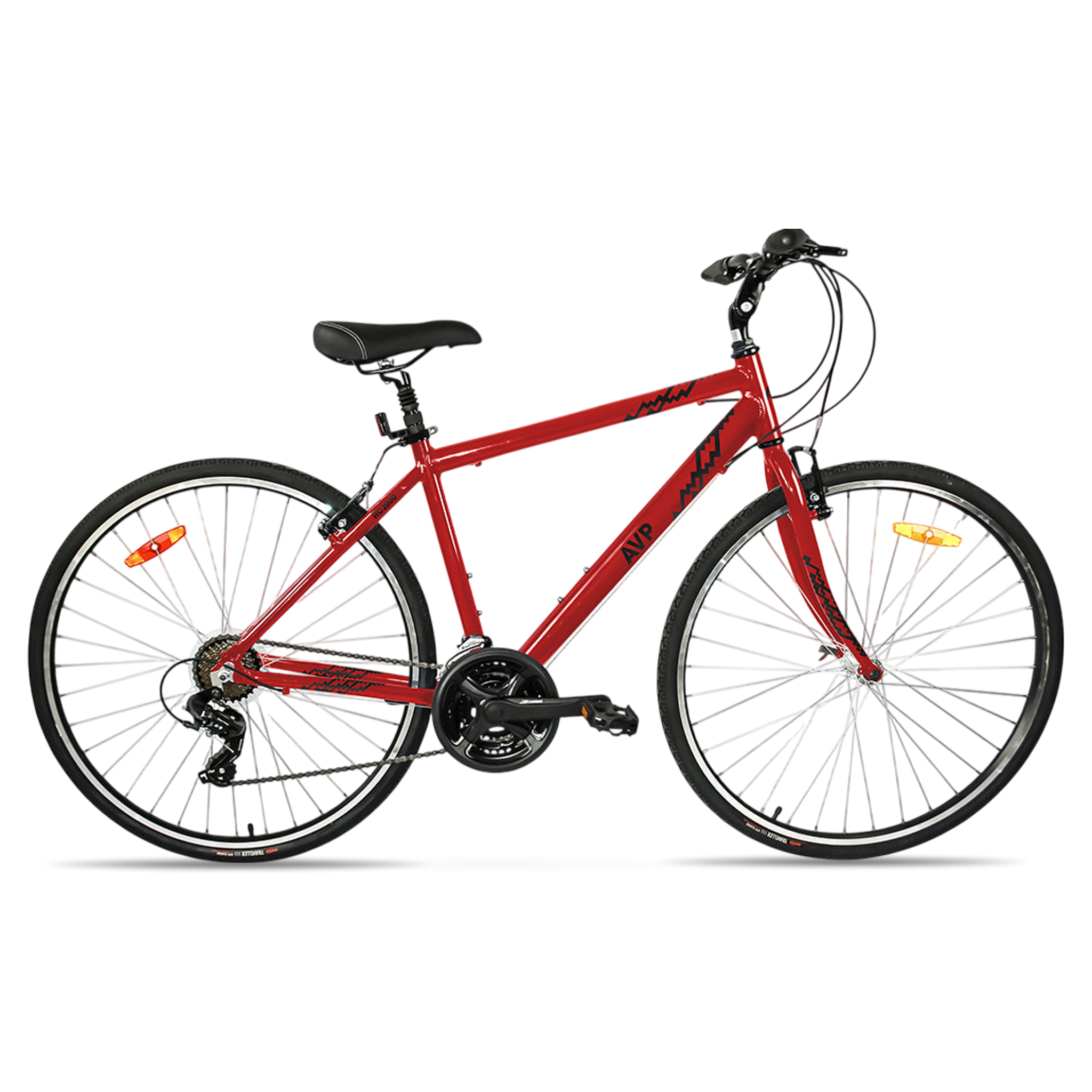 Vélo AVP HC2000 - 21 vitesses 2023, profil droit