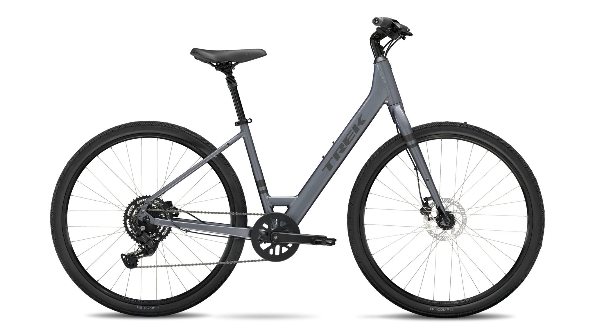 Trek Verve 2 Lowstep 5e gén., coloris Gris
