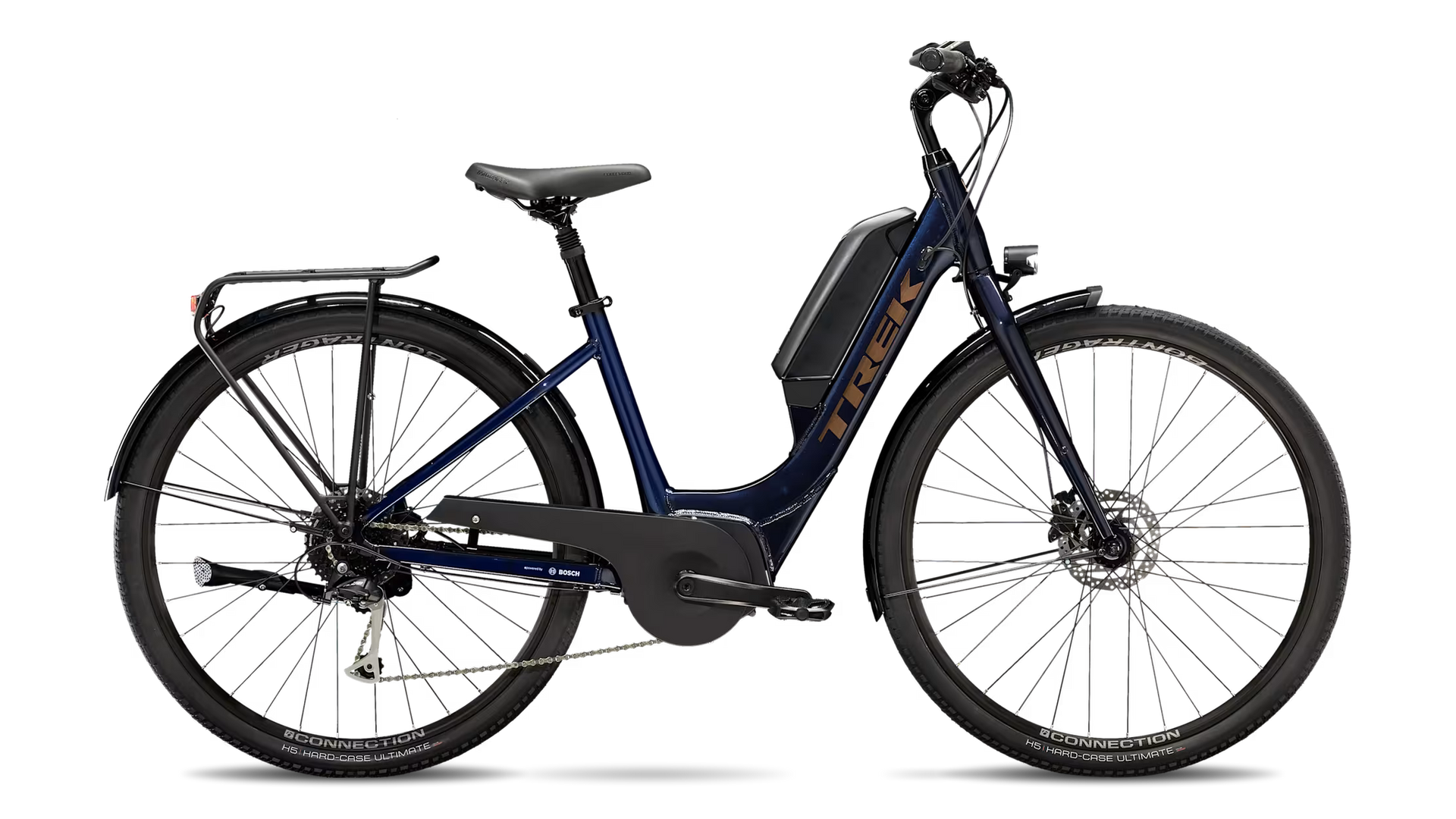 Trek Verve+ 2 Lowstep 2023, coloris Deep Dark Blue