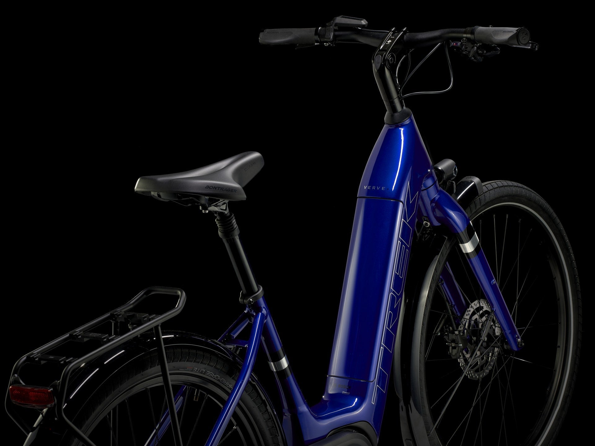 Trek Verve+ 3 Lowstep 2025, cockpit