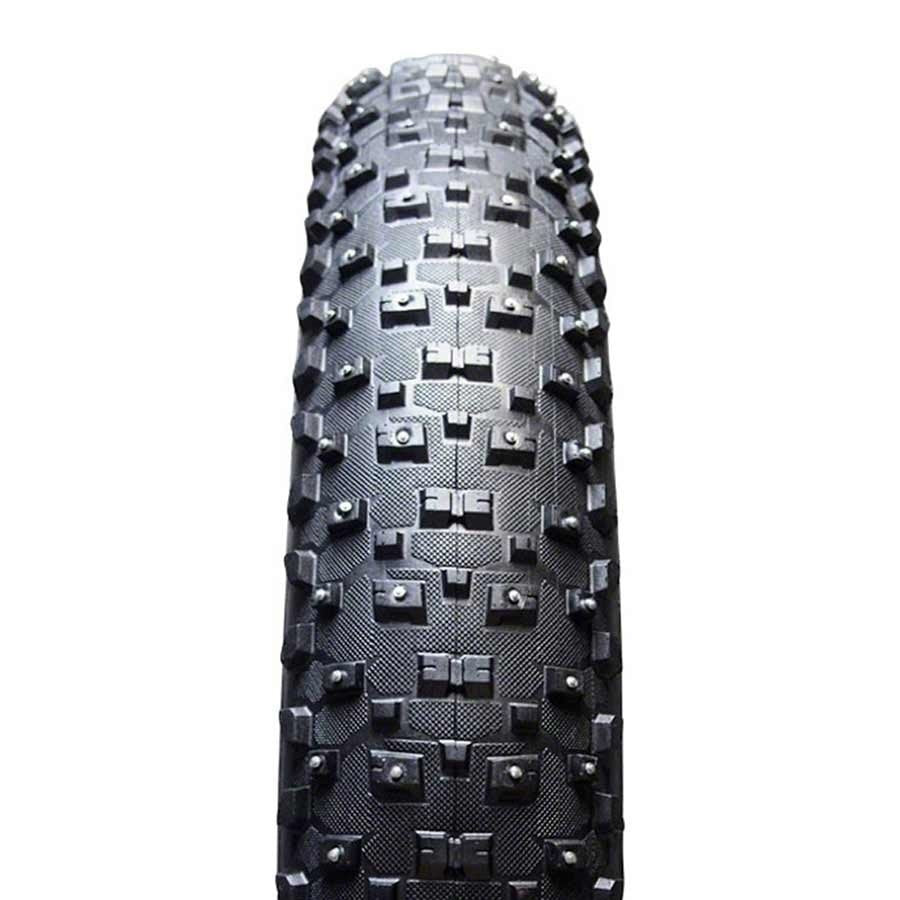 Vee Rubber, Snowshoe XL Studded, Tire, 26''x4.80, Folding, Clincher, Silica, 120TPI, Black