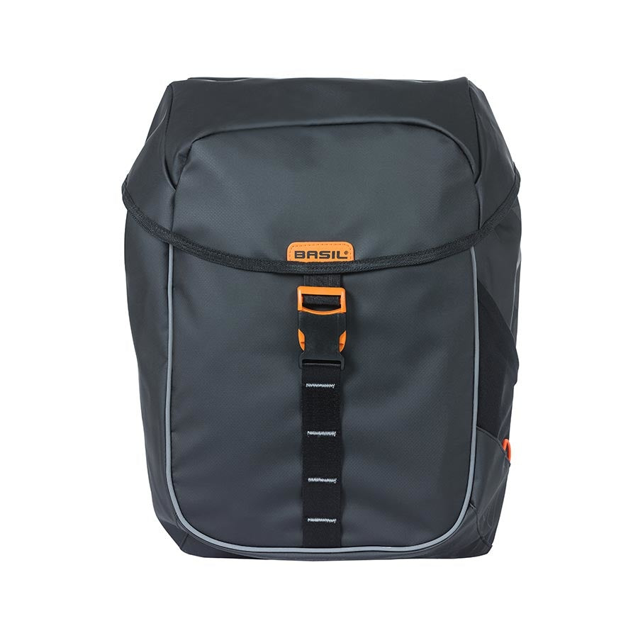 Sacoche Basil Miles MIK 34L Noir/Orange