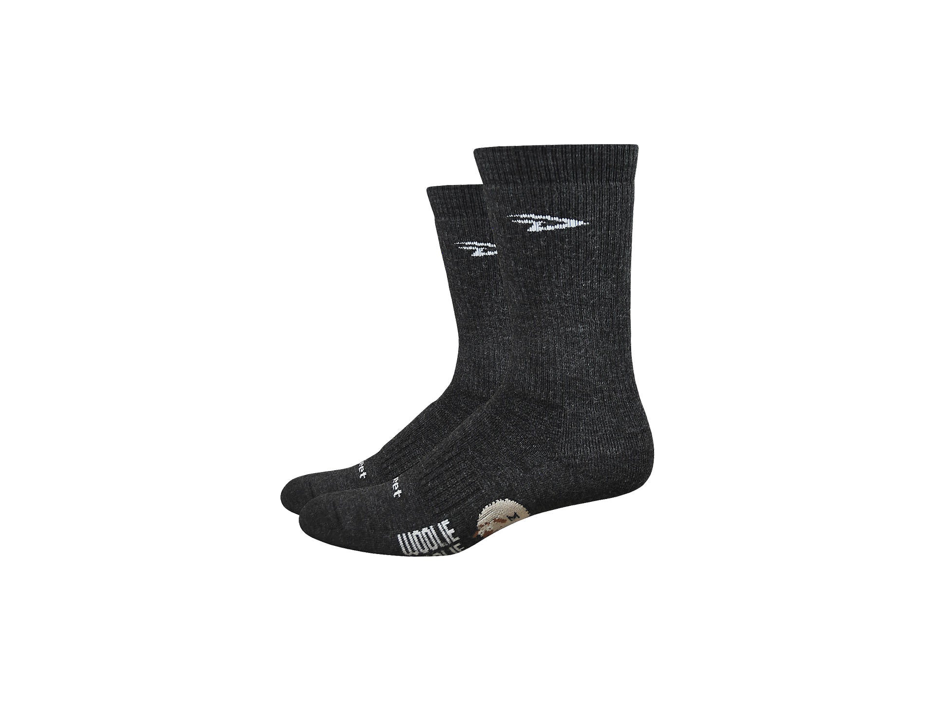 Bas DeFeet Woolie Boolie 6" D-Logo