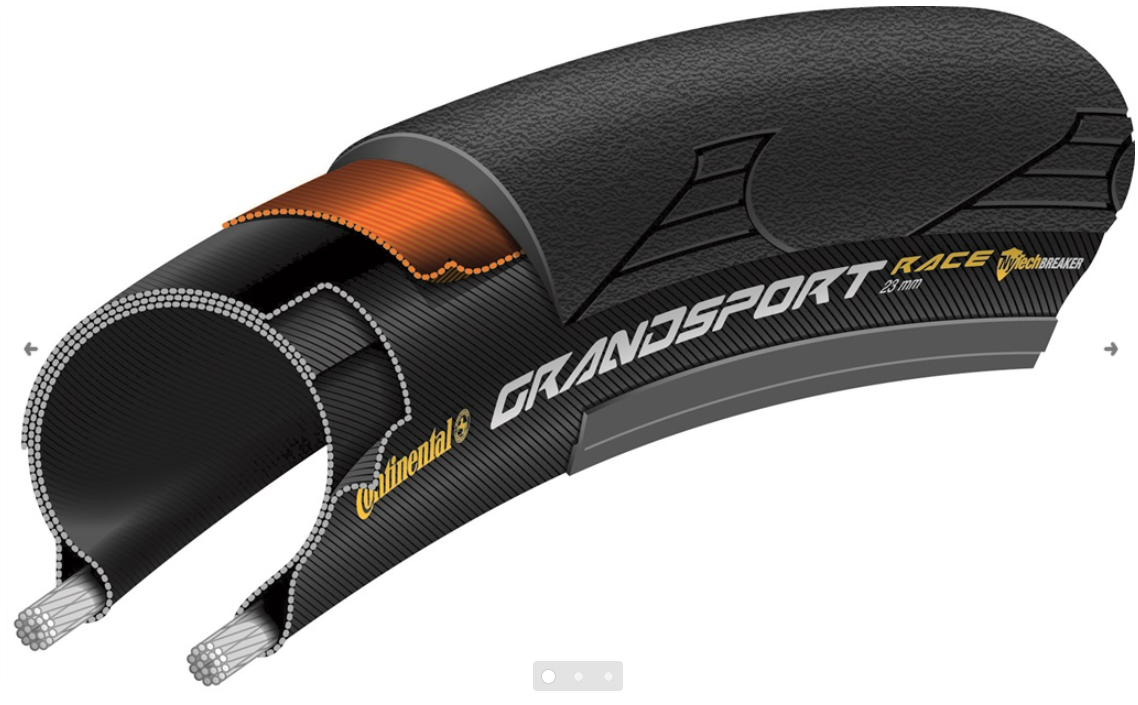 Grand Sport Race 700 X 25 Folding Black-BW