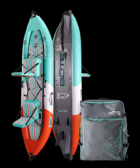KAYAK GONFLABLE ZEPPELIN 12'6 AÉRO Classic Seafoam Bote