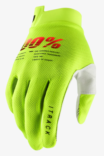 Gants Jaune Fluo 100% iTrack