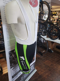 Cuissard à bretelles Vélozone, vue de profil