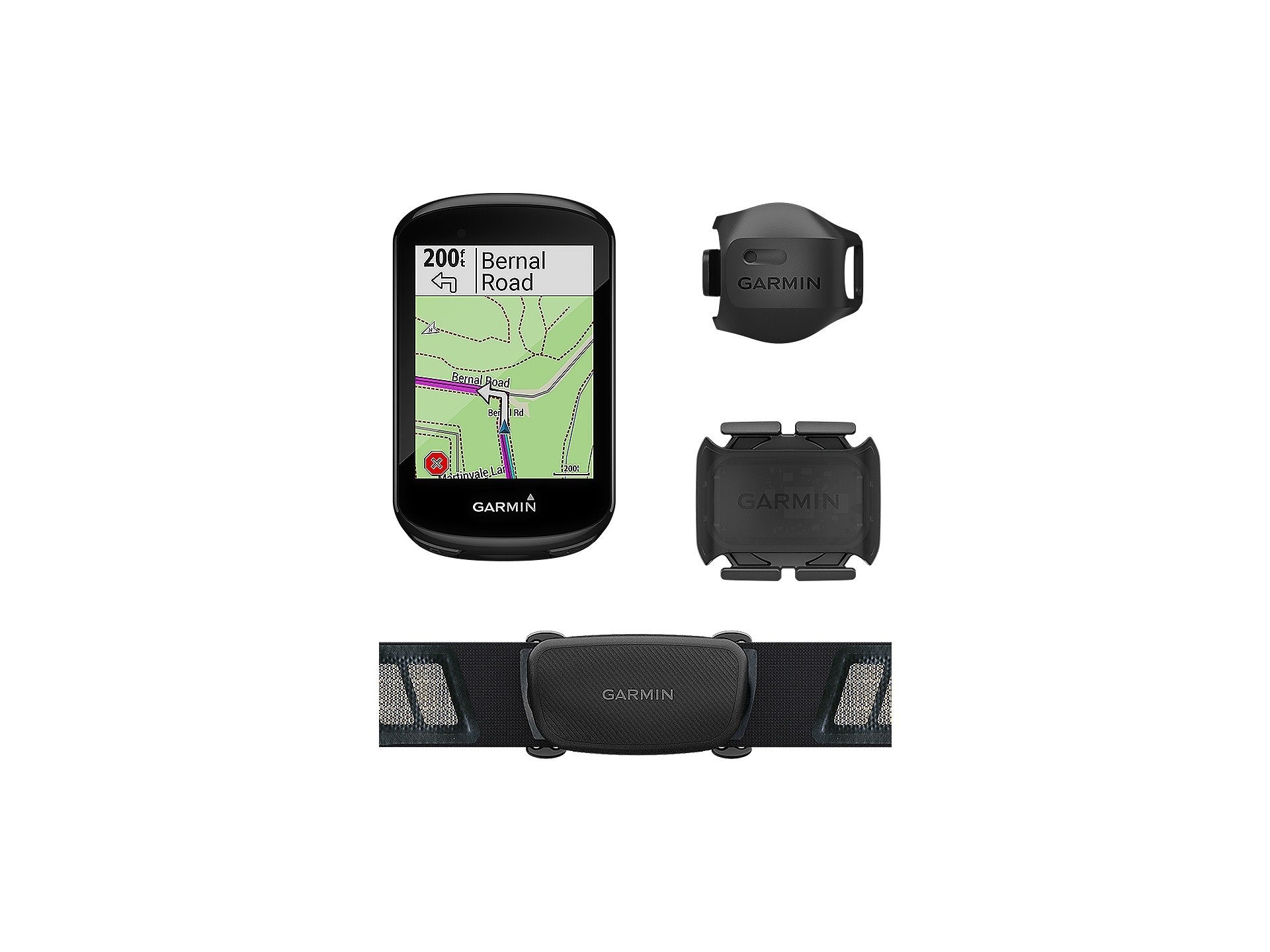 Gps de vélo Garmin, Edge 830 avec ensemble de ceinture cardiaque