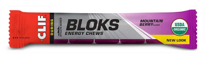 Jujubes Bloks CLIF, coloris Baie des montagnes