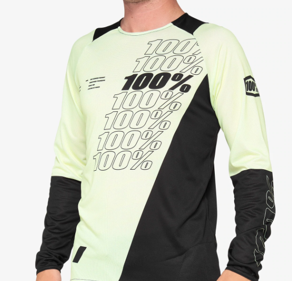 Maillot R-Core Homme 100%, coloris Noir et Jaune