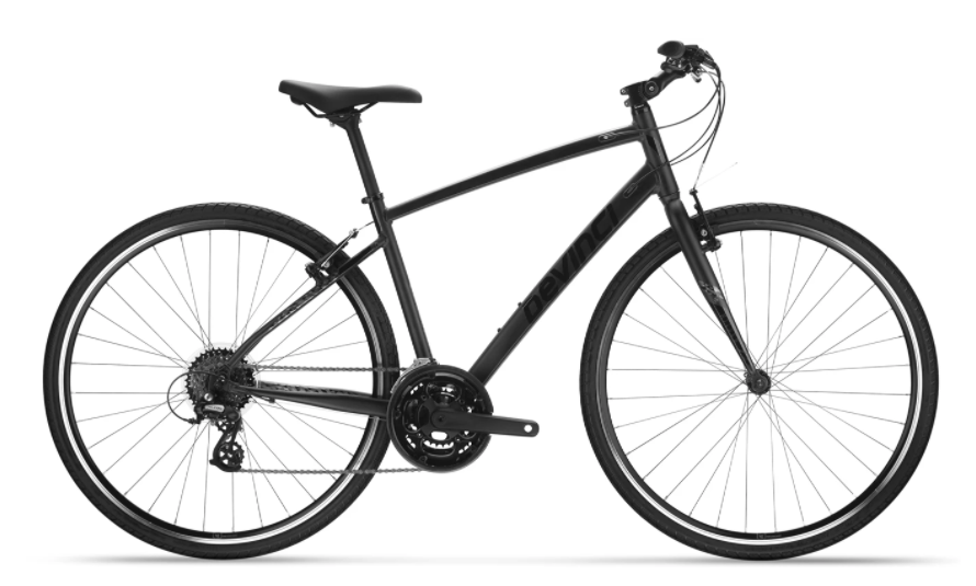 Devinci Milano Altus 21s, coloris Black Edition