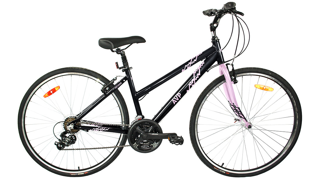 Vélo AVP HC2000 - 21 vitesses 2023, coloris Noir