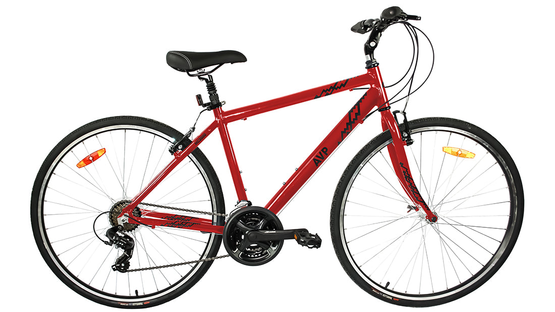 Vélo AVP HC2000 - 21 vitesses 2023, coloris Rouge